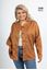 Picture of CURVY GIRL SUEDE JACKET WITH BUTTONS